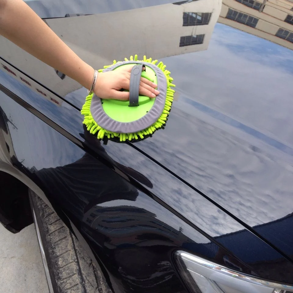 2020 as seen on TV 2017 the chenille car cleaning mop with aluminum 4 sectional poles