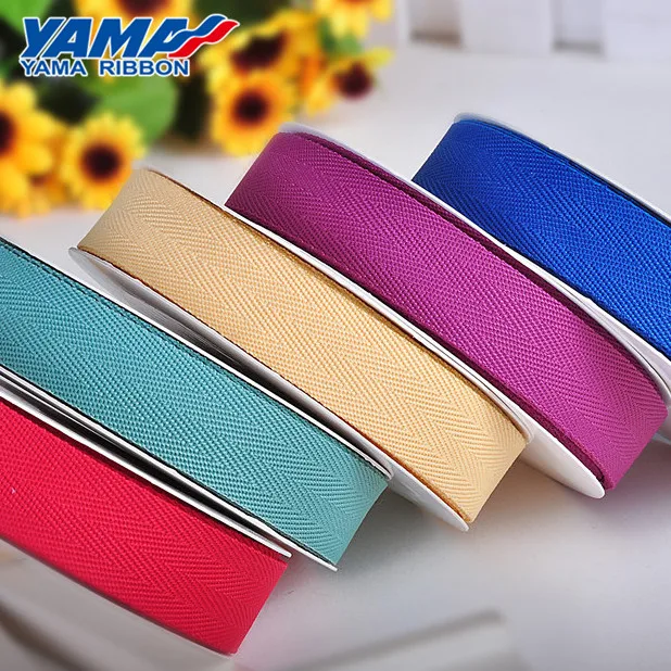 Прямая продажа с фабрики оптовая двухсторонняя хлопковая корсажная лента