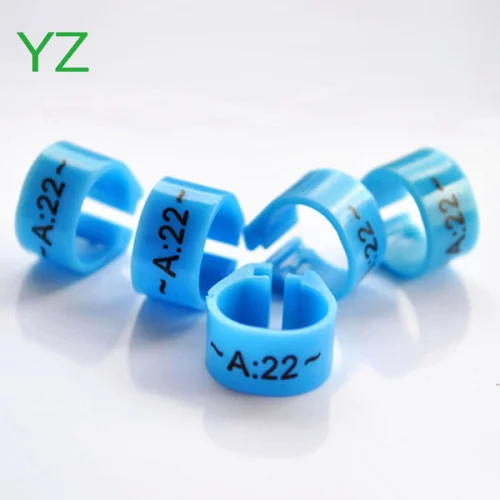 2015 Colorful Clip pigeon ring making by EXW price YZ factory