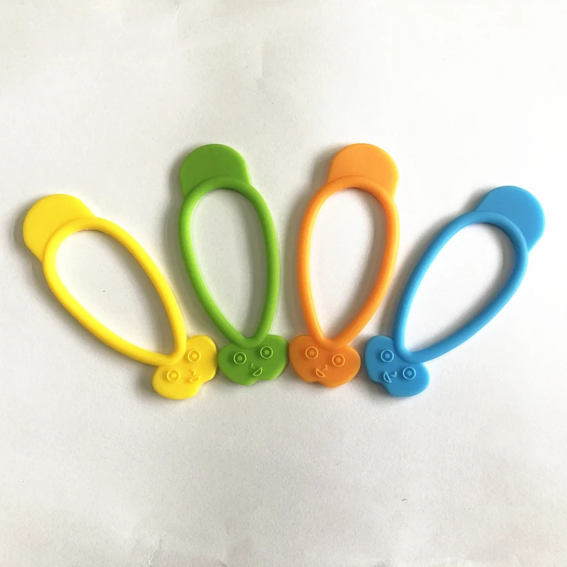 BPA Free Silicone Stretch Twist Caple Bag Ties Wholesale