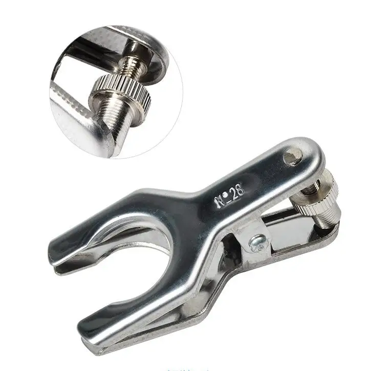 HAIJU LAB Stainless Steel Joint Pinch Clamp Spherical Ball Joint Clip For Standard Joint 12# to 50#