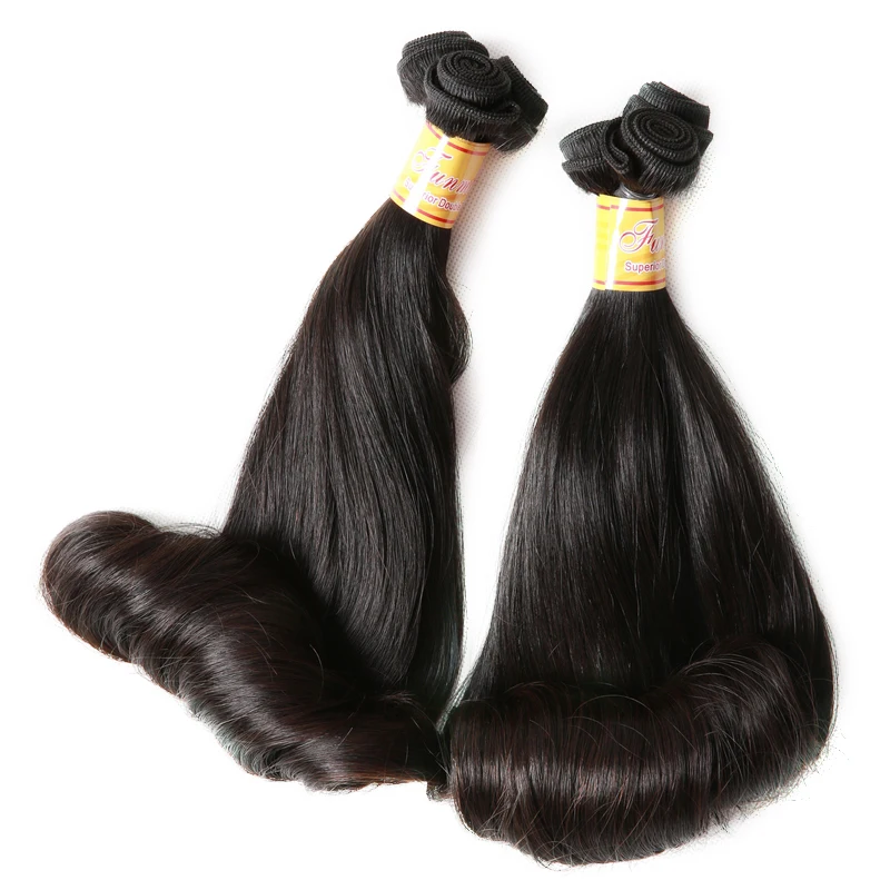 Funmi Hair Egg Curl Natural Black Pissy Curls Bundles Double drawn Remy hair Magic Curls Hair