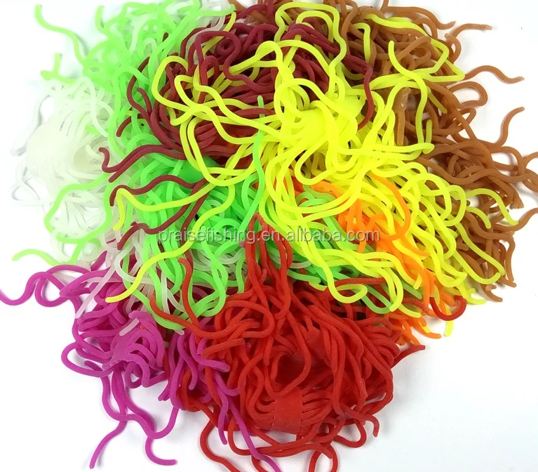 Squirmy Wormy Soft Worm Body Luremaking Fishing Products Fly Tying Materials
