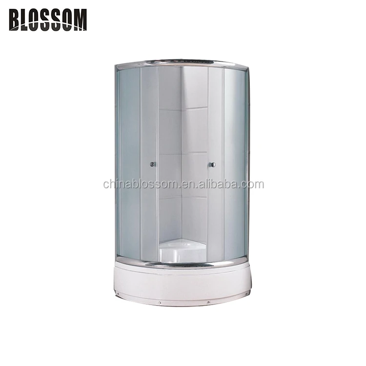 Экономичная Простая душевая кабина с акриловым подносом из АБС-пластика