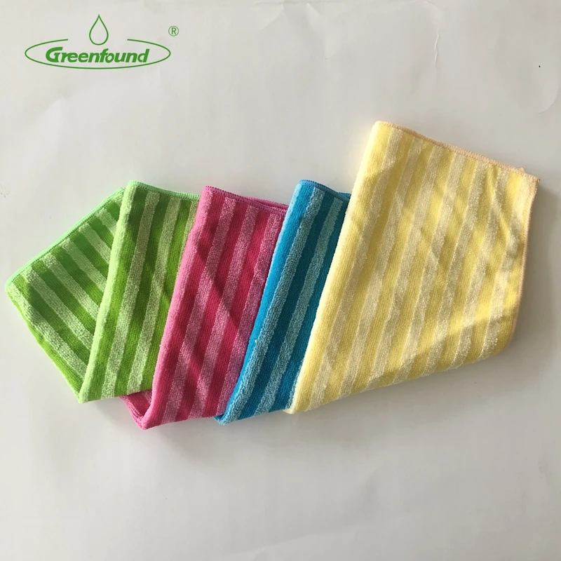 Высококачественная двухсторонняя ткань из микрофибры для мытья кухни, кухонное полотенце, салфетка для мытья посуды