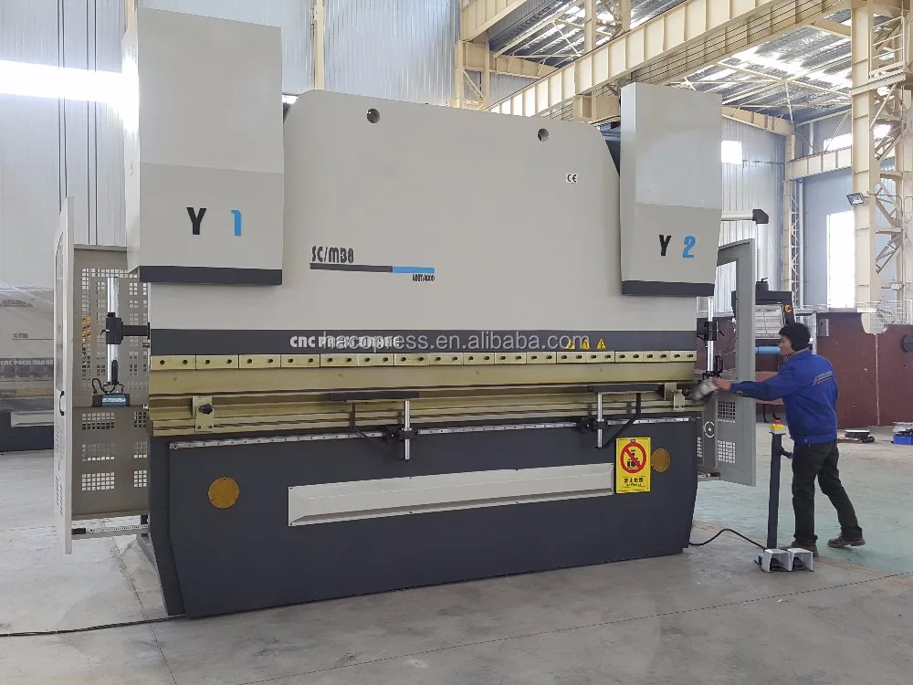  Автоматический 3D CNC ПРЕСС-тормоз с Delem DA66T и 6 + 1