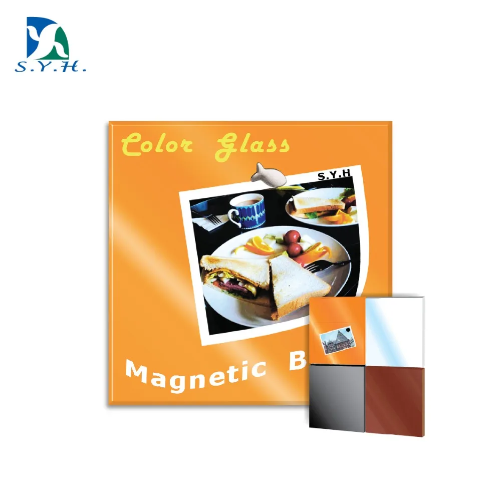 Стеклянная Доска для заметок маркер сухой стираемой доски магнитный белой цветная доска