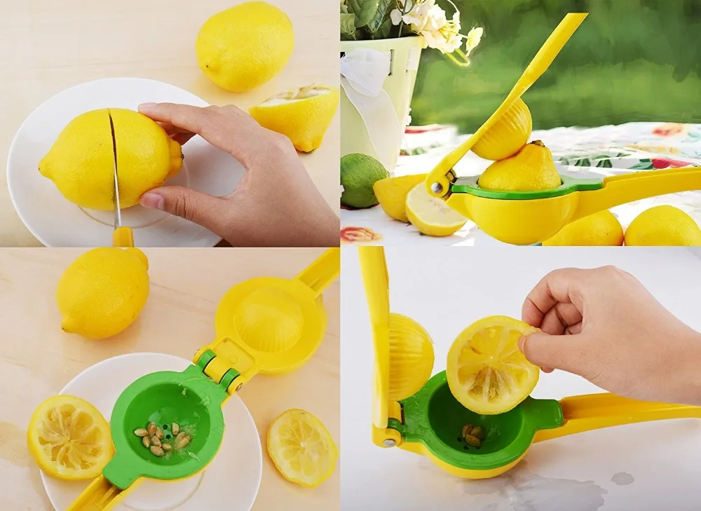 Premium Quality  Aluminum Alloy Lemon Squeezer Manual Citrus Press Juicer