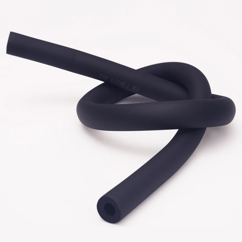 nbr/pvc foam rubber tube for copper pipe heat insulation fire retardant