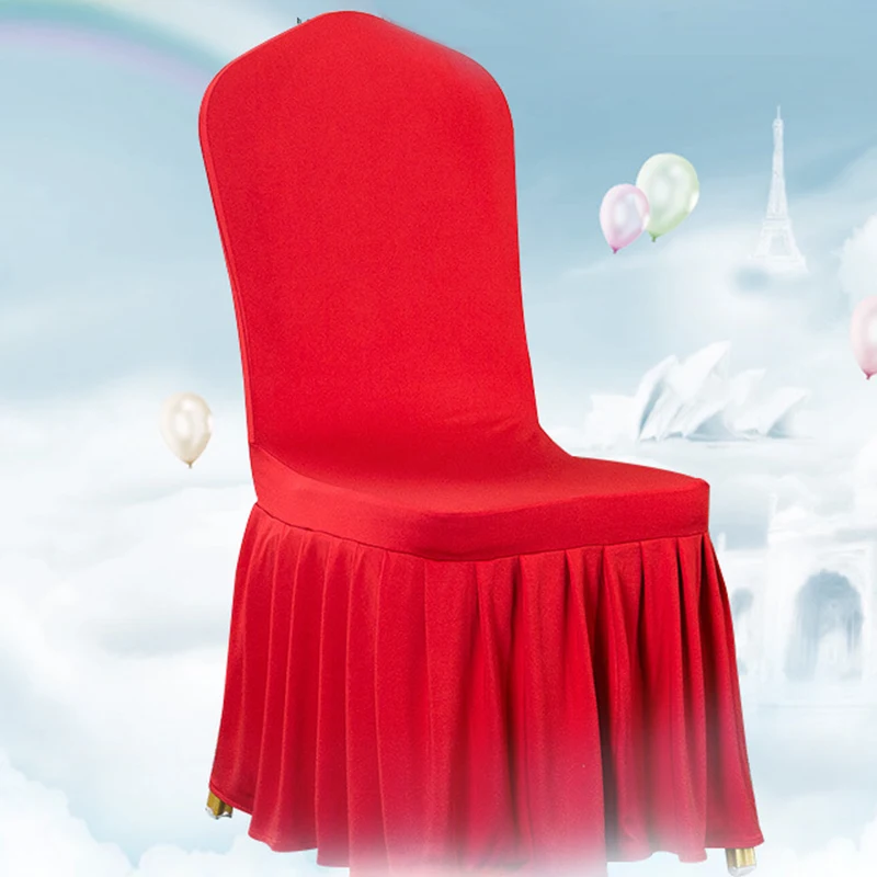 
Wholesale new design cheap white spandex chair cover for wedding 