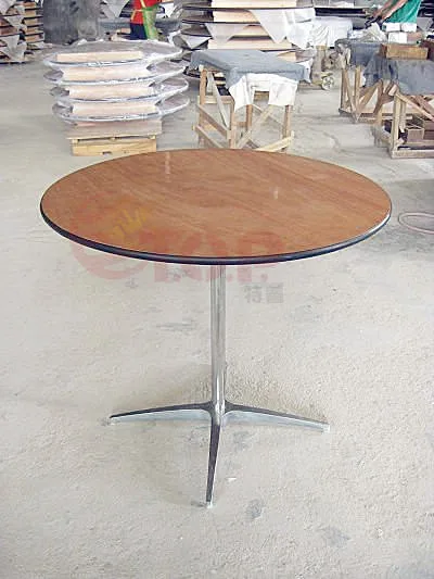 Chrome Tube Bar Cocktail Table