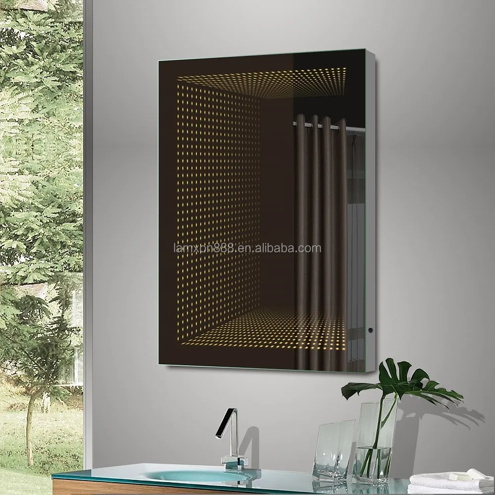 
New item bathroom accessories, bathroom infinity mirror , illuminated bath mirrors 