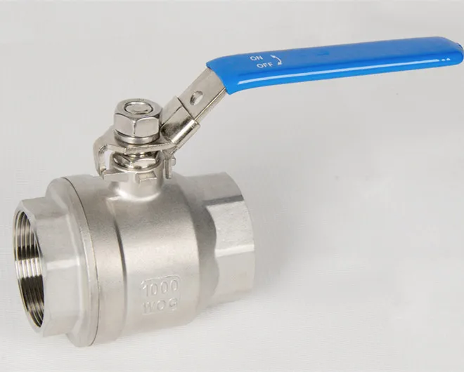 China manufacturers stainless steel 2pc full bore ball valve