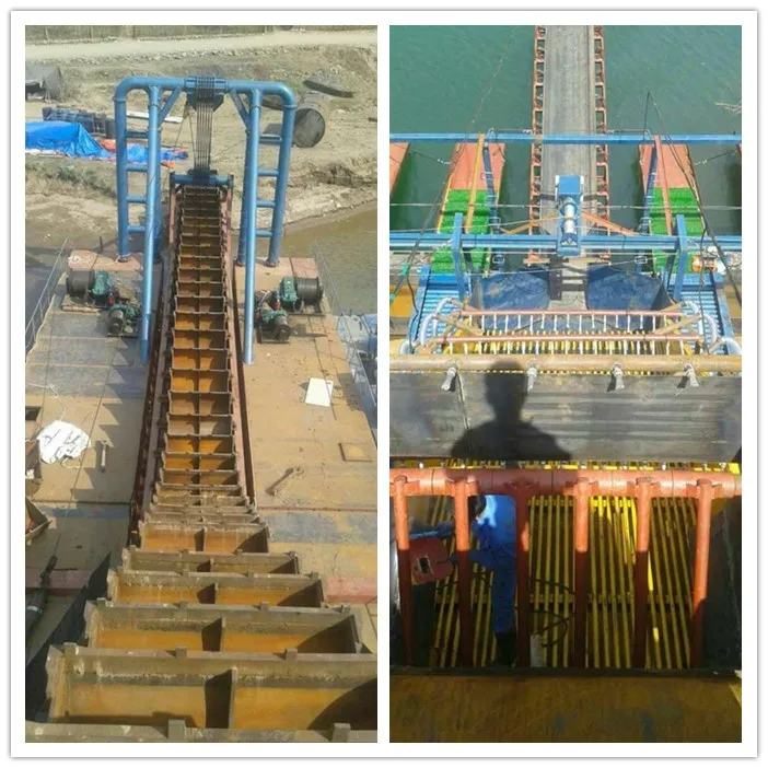 
ISO9001 Gold Dredging Boat Mini Gold Dredger/Gold Dredge sale 