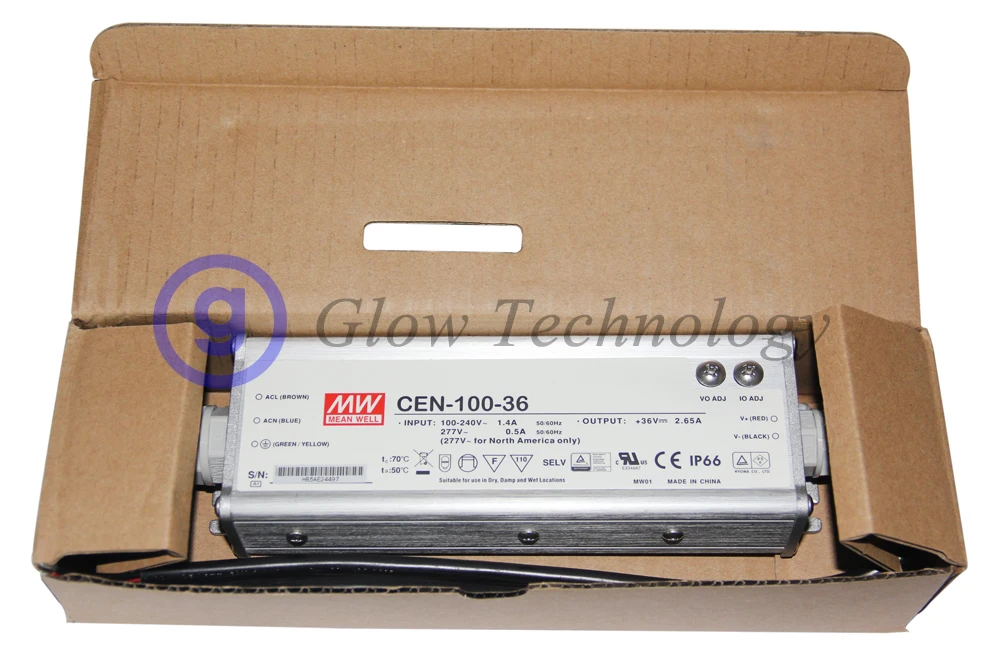 Новый и оригинальный Meanwell CEN-100 серии 100 Вт 30 В 3.2A CEN-100-30 один выходной светодиодный источник питания драйвер