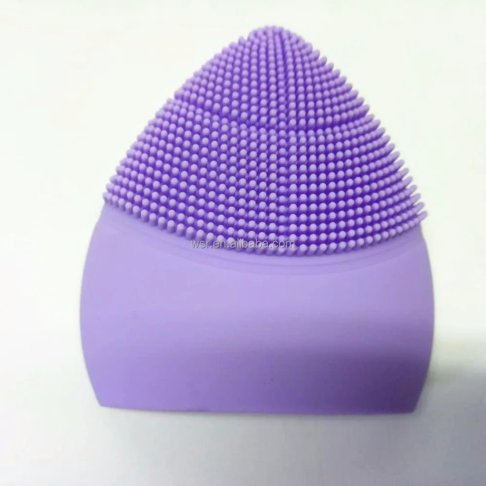 Dongguan world strong rubber Silicone cleaning case for electric cleansing instrument,silicone brush cleansing