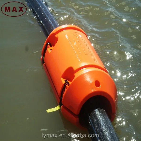 Offshore dredging pipe float for hose line suction / discharge