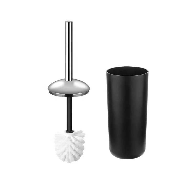 New Product Bathroom Cleaning Brushes Manufacture Stainless Steel Brush Toilet Brush Holder