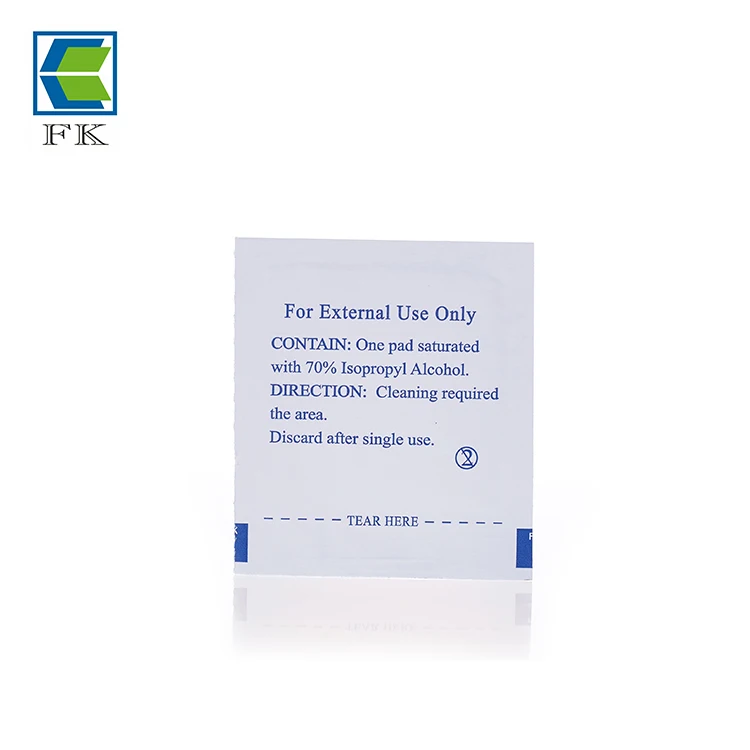 
Alcohol Prep Pads With 70% Isopropyl Alcohol 
