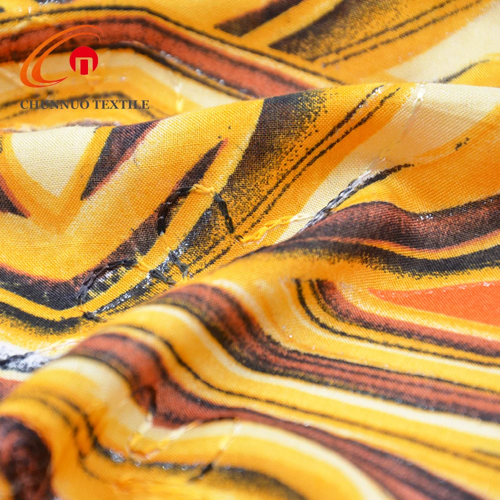 Высококачественный текстиль Chunnuo из вискоши 30*68 с цветочным принтом для летнего платья