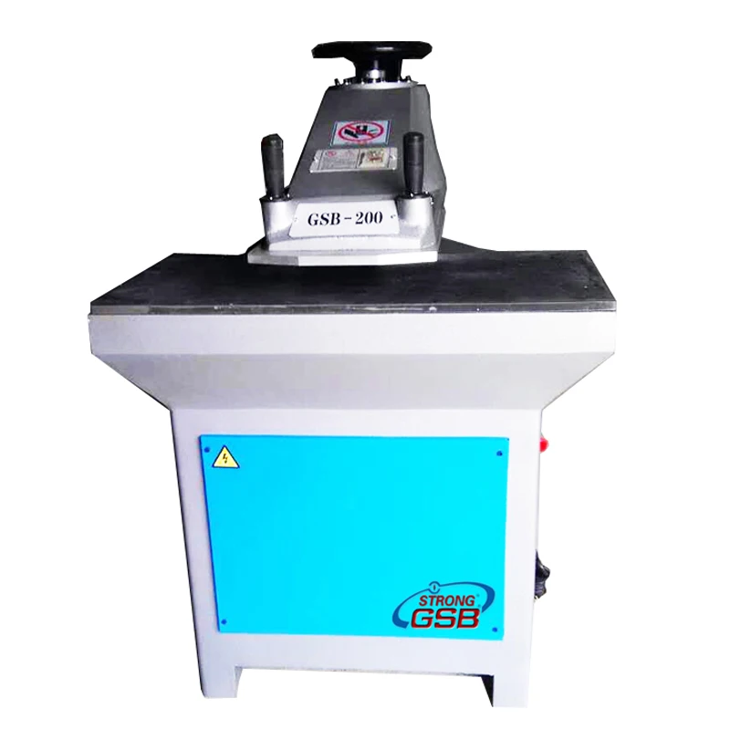 
20 Tons hydraulic swing arm shoe clicker/pressing machine 