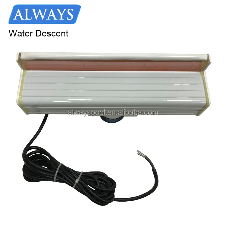 Emaux Colorful water blade descent&waterfalls for swimming pool decoration