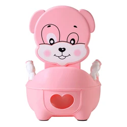 Детский горшок для коров и собак, детский портативный горшок для мальчиков, дорожный горшок для тренировок, складное детское сиденье для унитаза