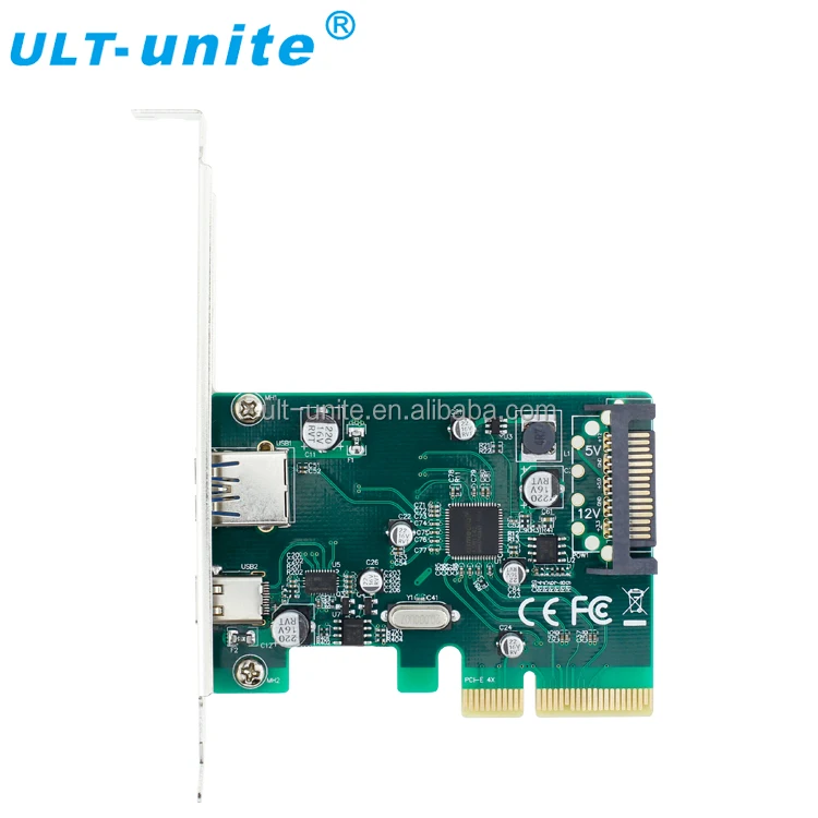 PCI-E 4X ДЛЯ USB3.1 Type-C/USB3.0 Тип-SATA Питания Карты