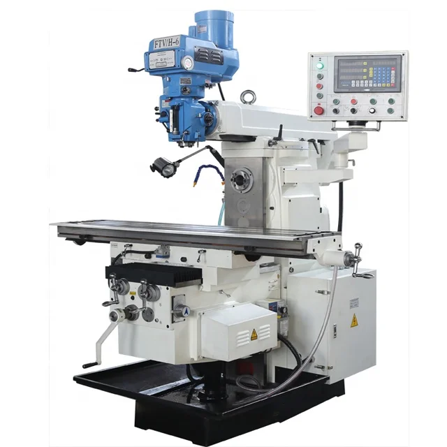 High precision Horizontal Vertical Turret radial milling machine X6333 price