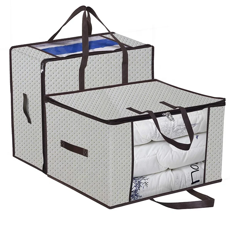 Воздухопроницаемые стеганые покрывала большого размера мешки для хранения пододеяльников и подушек