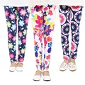Girl Pants New Arrival Printing Flower Girls Leggings Toddler Classic Leggings 2 14Ybaby girls leggings kids