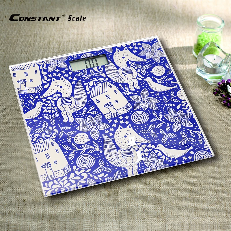 Constant-015A 150kg/100g Tempered Glass Digital Electronic bathroom Personal Weighting Scale Body scale