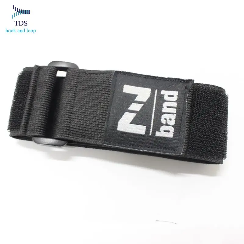 multi purpose 1 inch/2 inch printing logo elastic hook&loop down strap