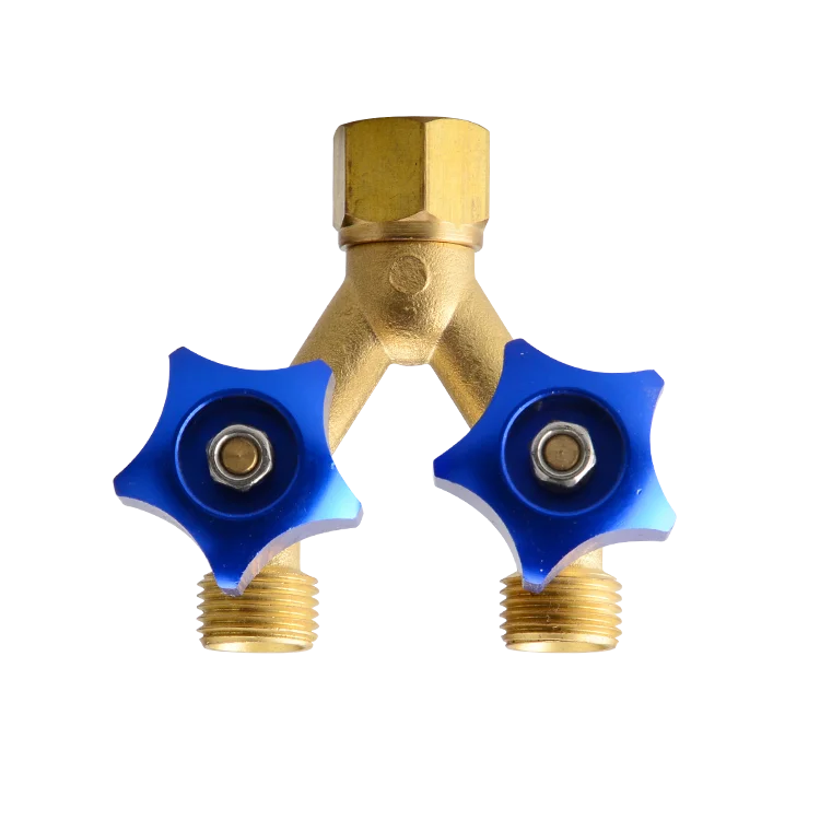 
Wholesale cheap price modern city brass oxygen y connector 