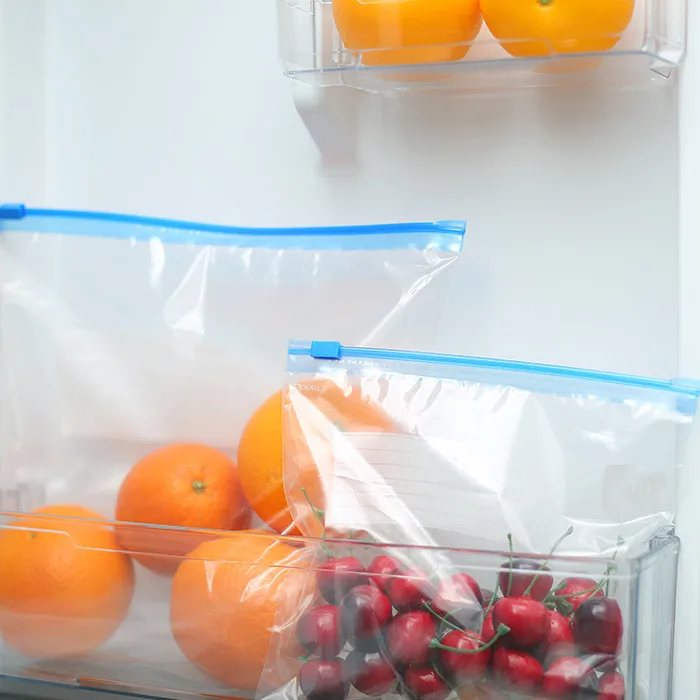 ziplock blue standard slider bags