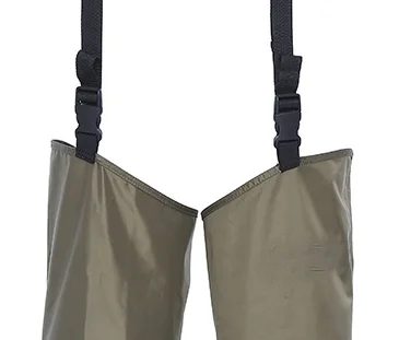 Hip Fishing Waders Boots with Rubber Waders Felt Sole for Fishing 2024 Hot Selling PVC Waterproof Nylon Sportswear Men 4 Season