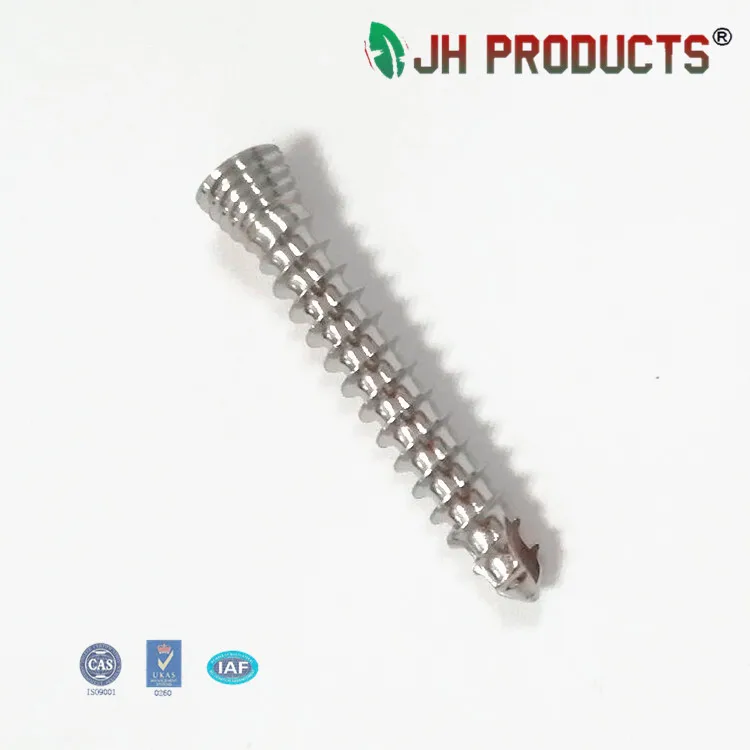 Titanium medical bone cortical screws price factory price