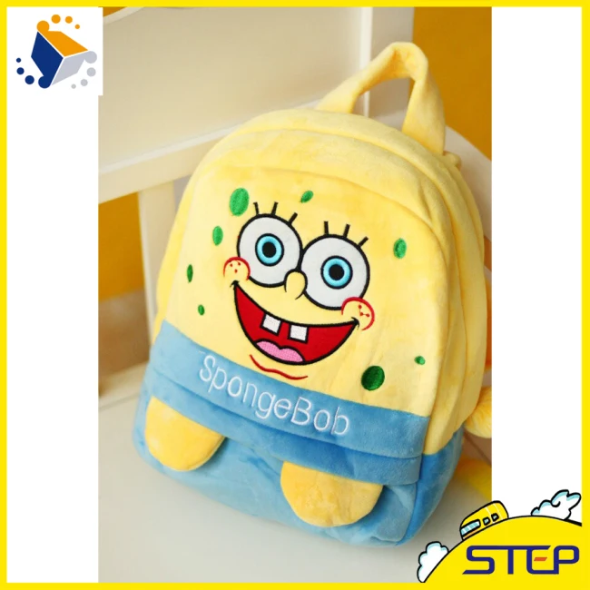 Мешок Школы 2016 Рюкзак Миньон Pattern Плюшевые Школы Backpak