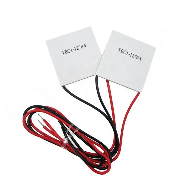  TEC1-12704 40*40 мм радиатор Термоэлектрический охладитель Пельтье охлаждения плиты 12V 4A холодильное модуль
