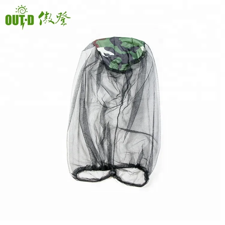 Mosquito head net for outdoor