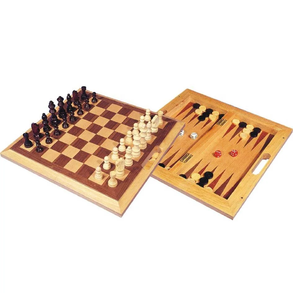 
antique design classic wooden inlaid backgammon game play set board game wood kids family cheap wholesale 