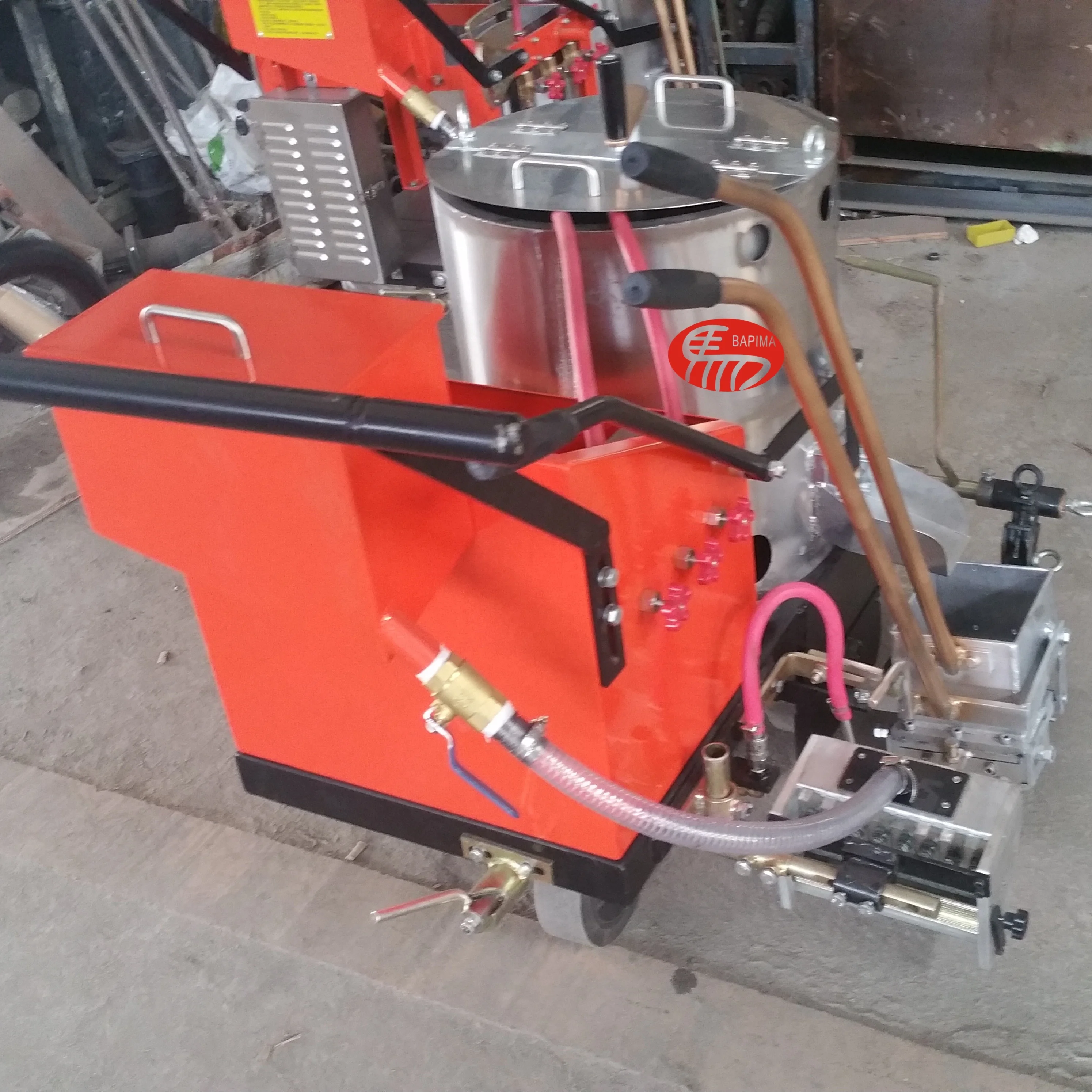 
Automatic computer control thermoplastic road marking machine 