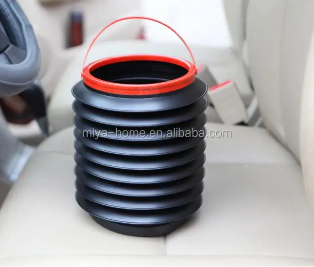 Портативное складное ведро для воды 4 л пластиковый контейнер/складной контейнер рыбалки хранения мусора/складное