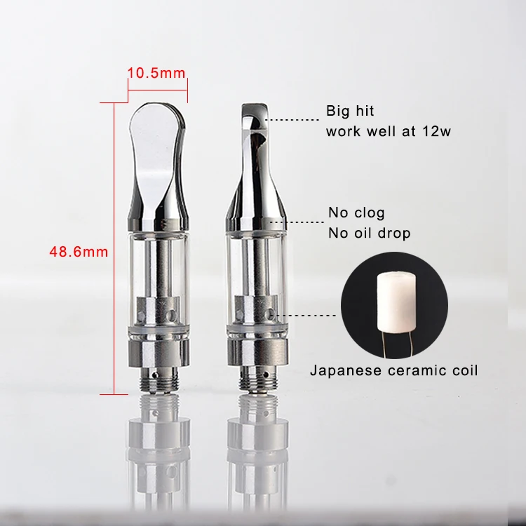 Best taste bho cbd oil slim 9.2 diameter pen tank wickless vape cartridge 510 single coil cartomizer