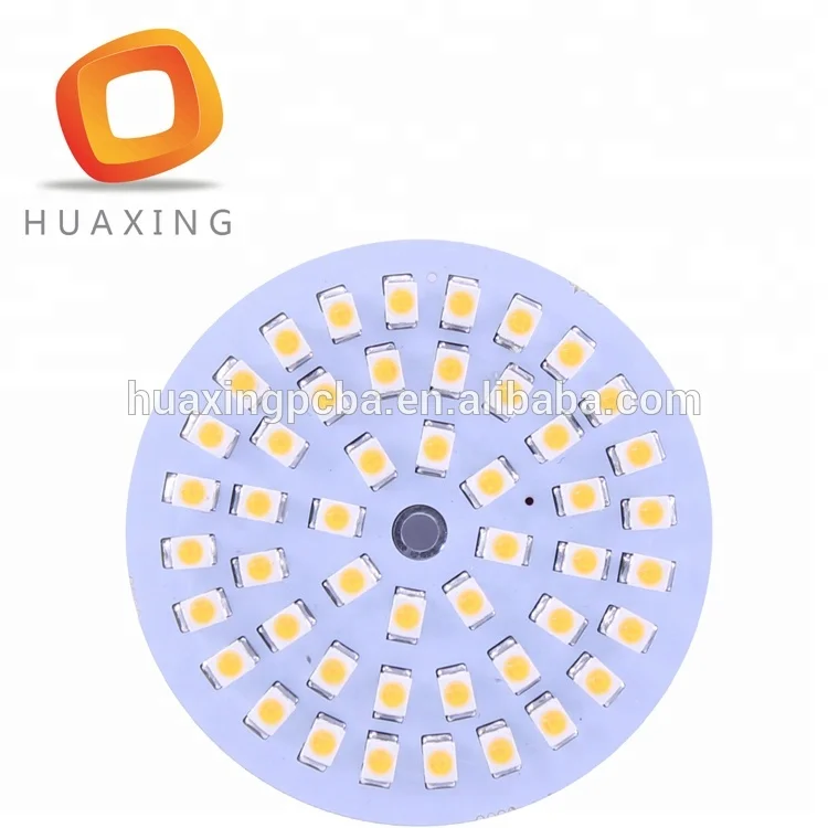 100W Round Led Aluminum Round Street Light PCB Board PCBA Manufacturer Traffic Led Light PCBA