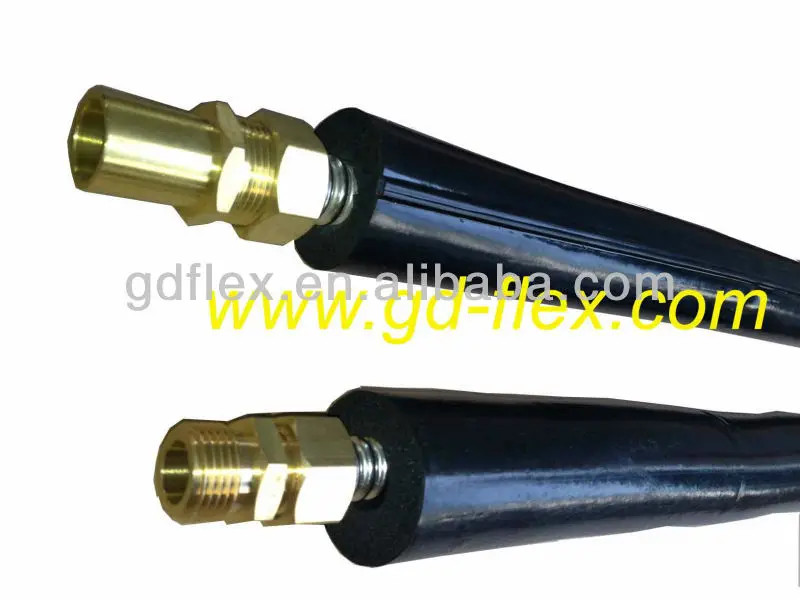 DN12/DN16/DN20/DN25 single pre insulated flexible solar water heater hose