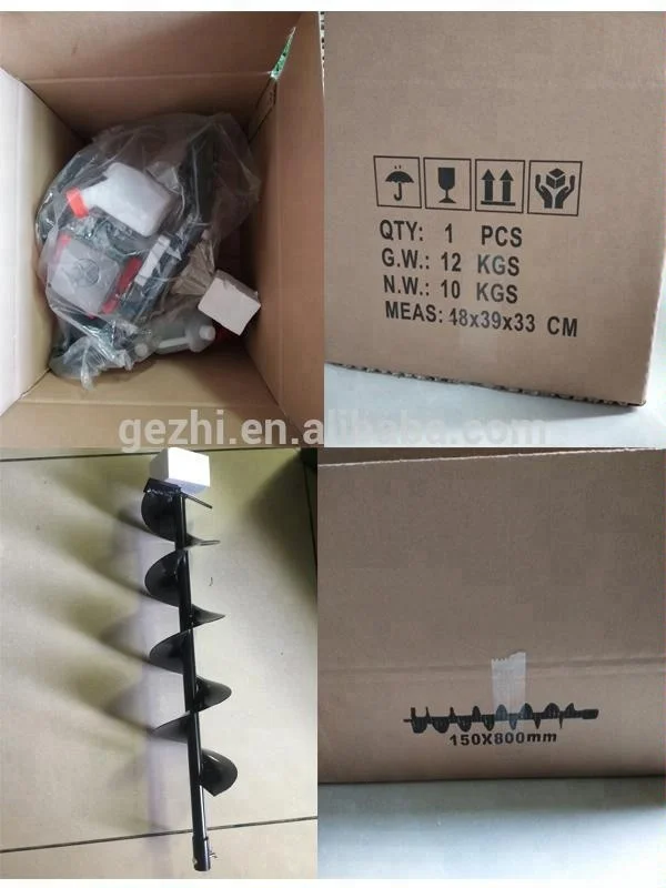 4 stroke price drill bits spare parts gear box gearbox earth auger for tractor