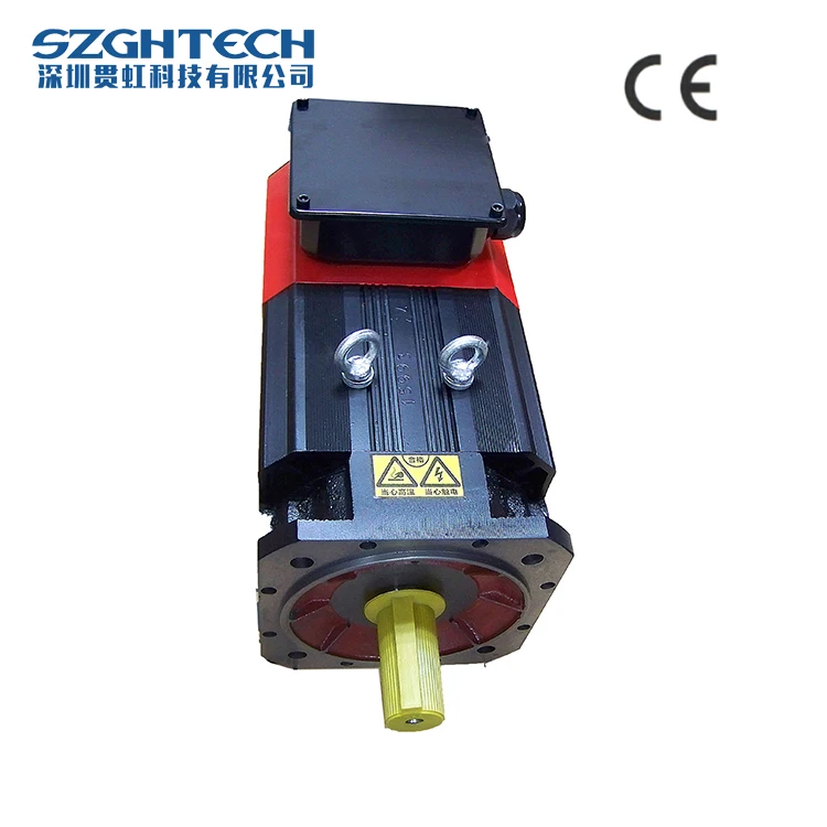 Chinese manufacturer GH 1.5KW CNC spindle motor ac servo spindle motor