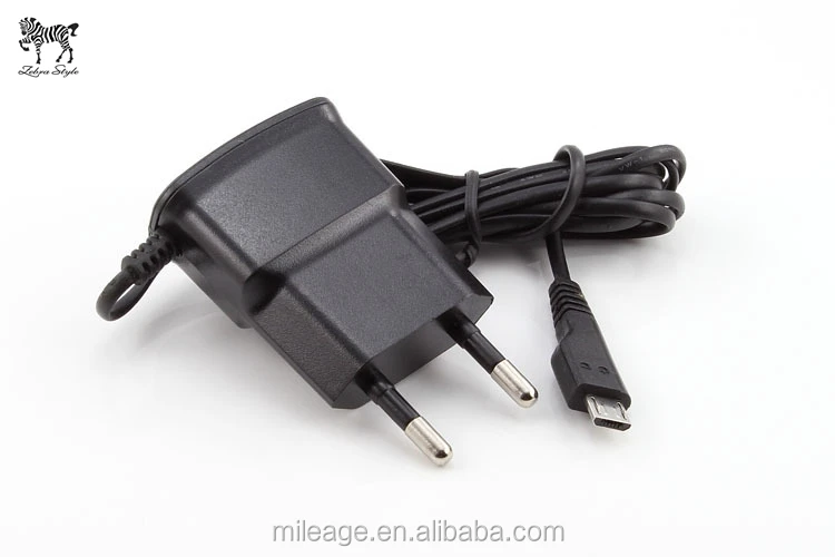 5V 1.0A USB For 9500 Charger with Cable portable usb for Samsung charger Galaxy S4 S3