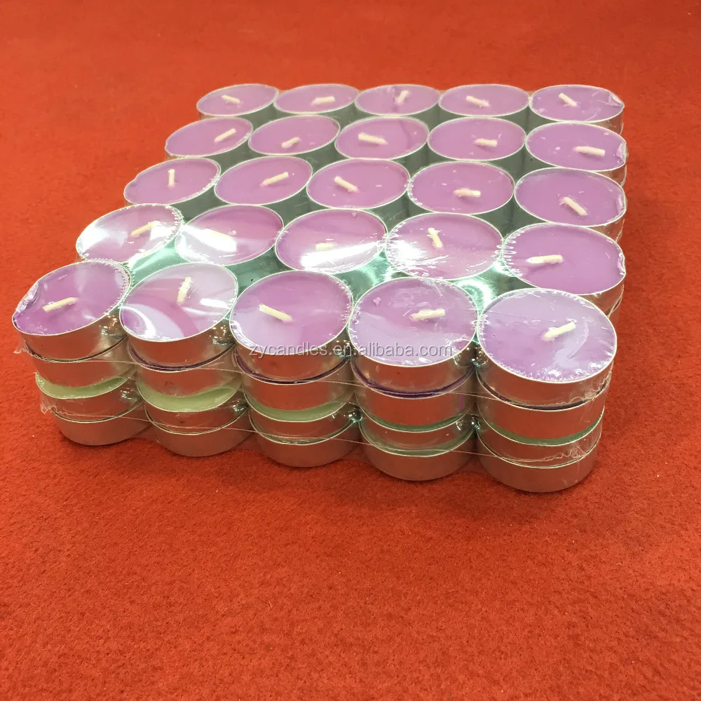 Tealight candle with aroma smell